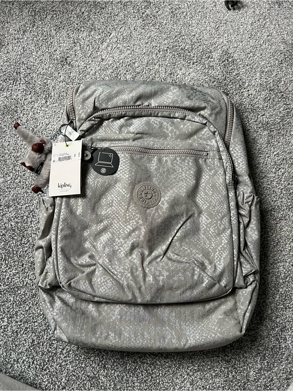 NWT Kipling 4 Pocket Laptop Backpack